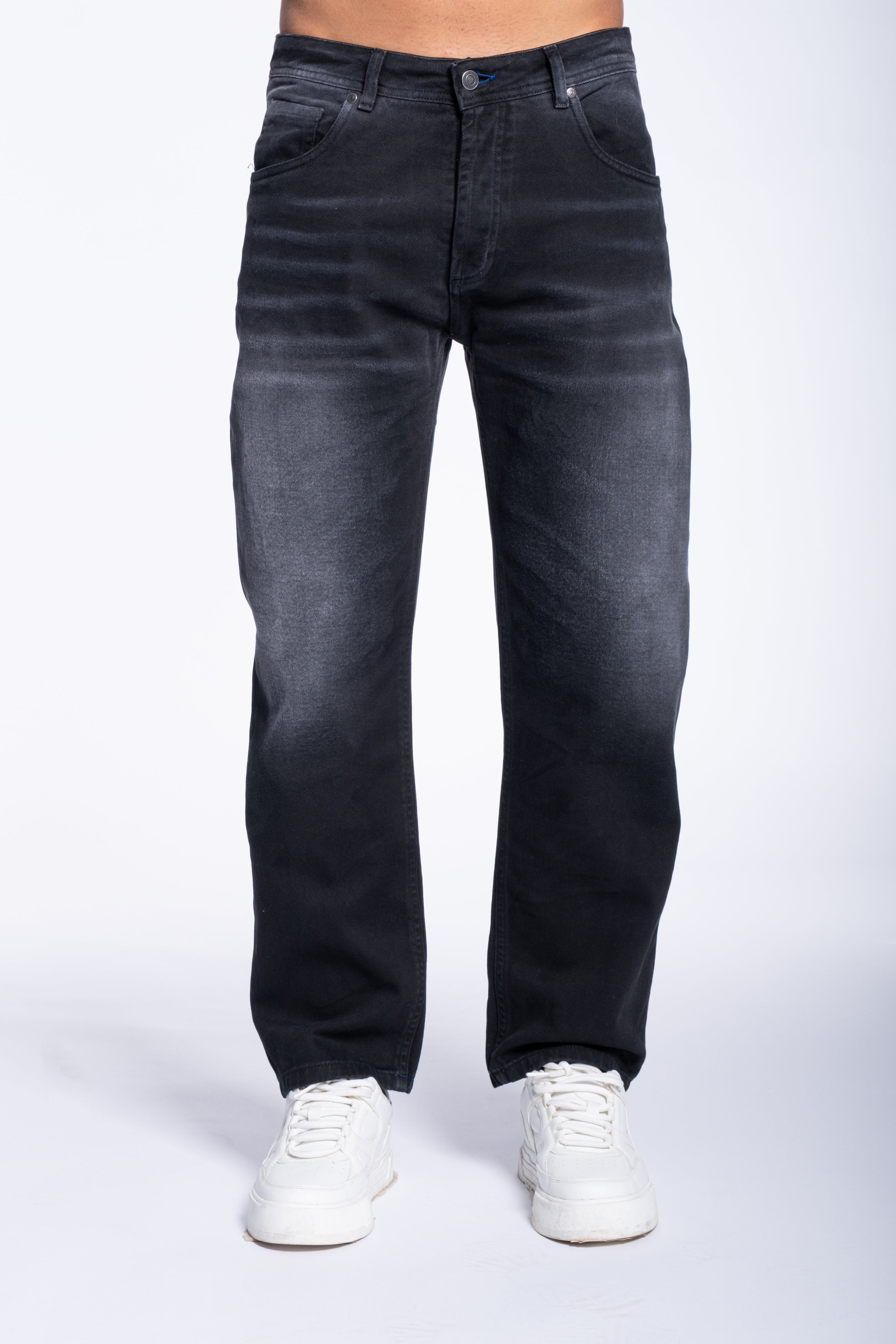Jeans black Basic sfumato
