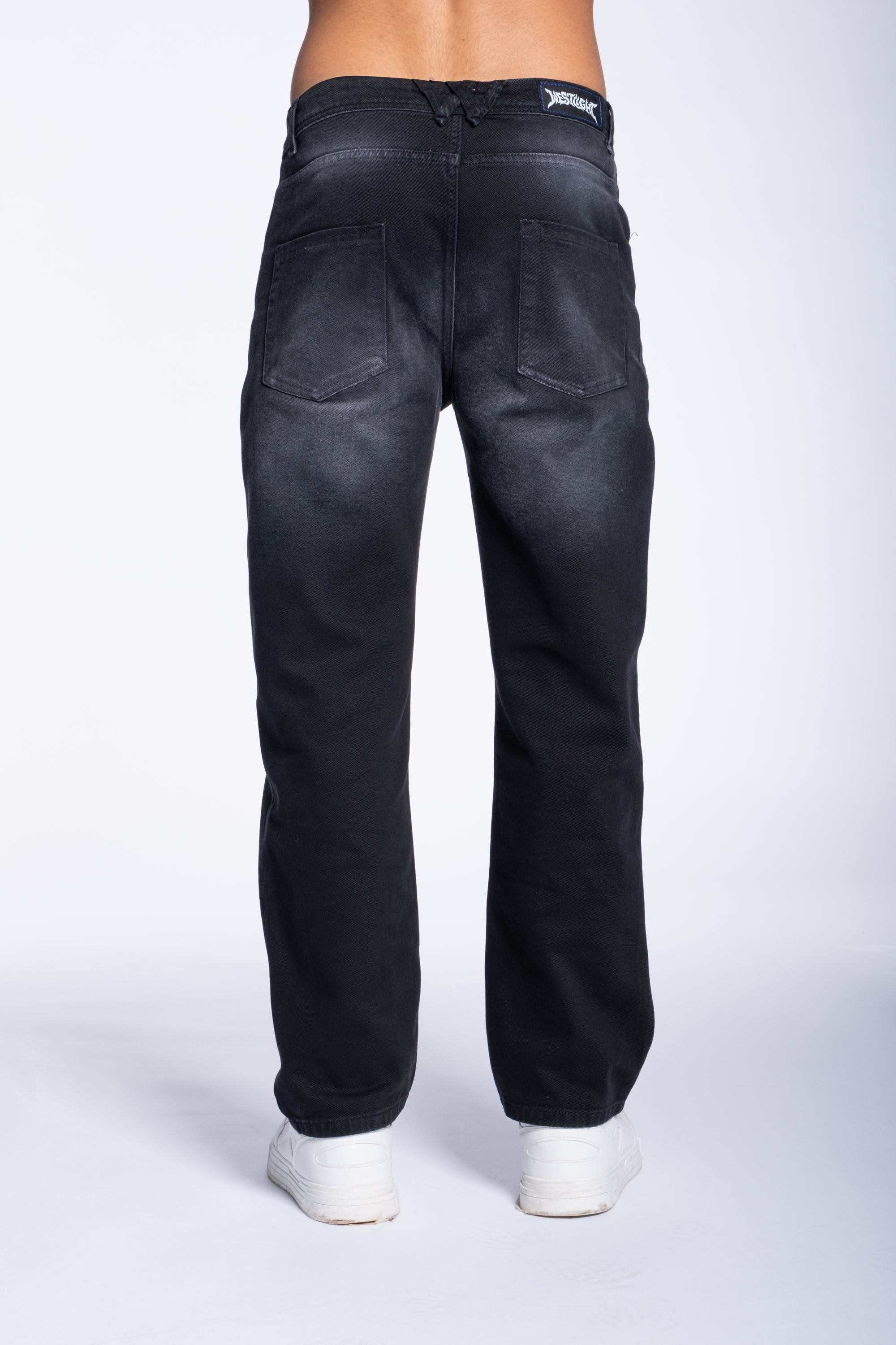 Jeans black Basic sfumato