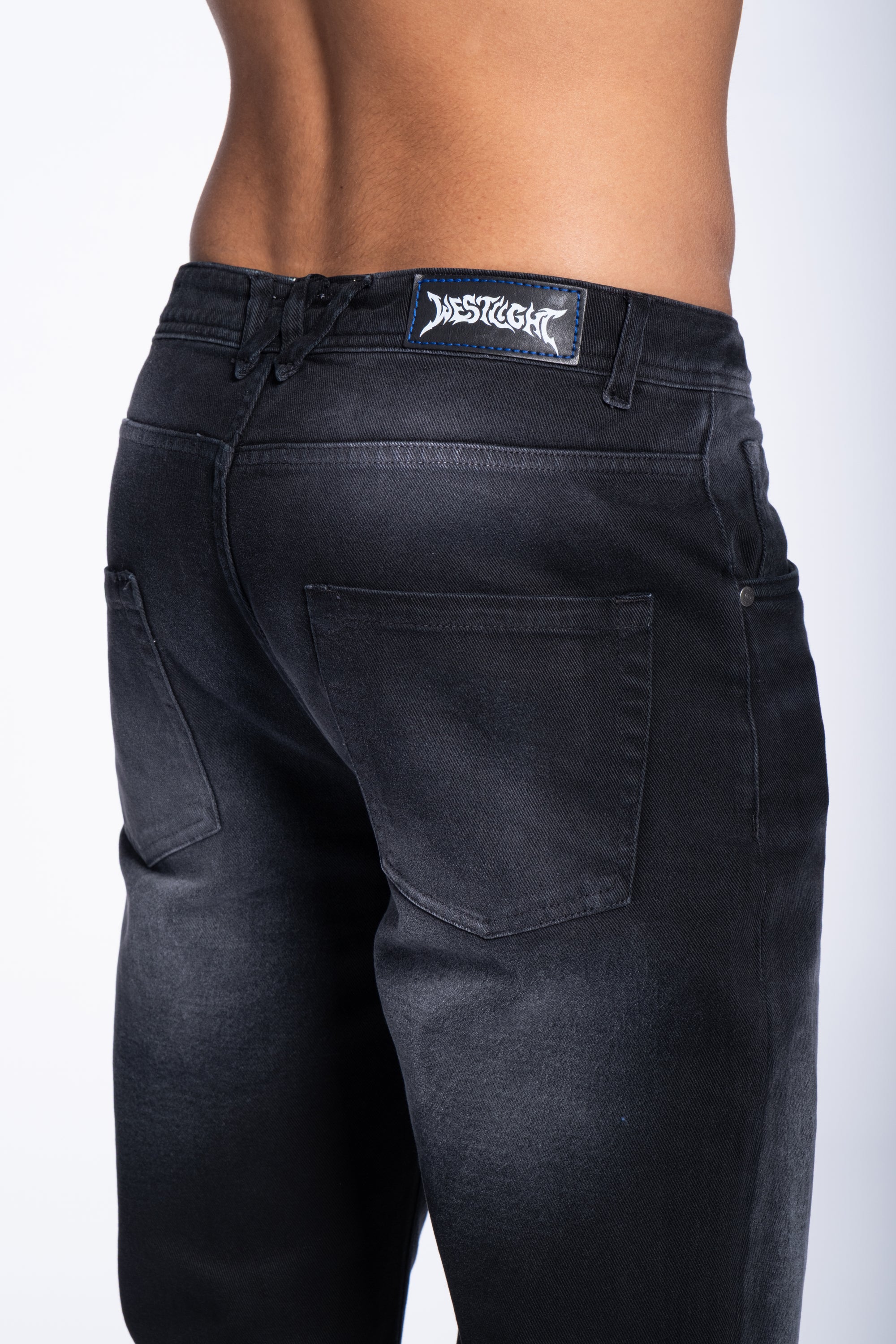 Jeans black Basic sfumato
