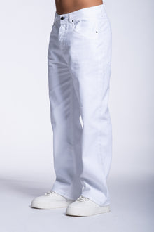 Pantalone Bianco Basic Dritto