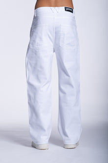 Pantalone Bianco Basic Dritto