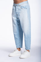 Jeans Balloon Denim lavaggio chiaro