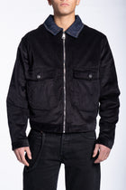 Corduroy jacket boxy tasconi