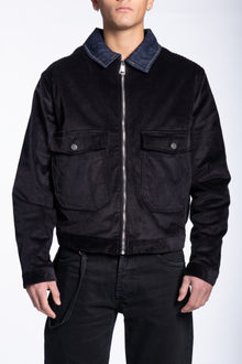 Corduroy jacket boxy tasconi
