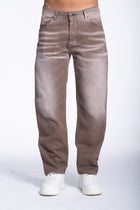 Jeans brown Basic sfumato
