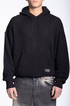 Felpa knit basic Black