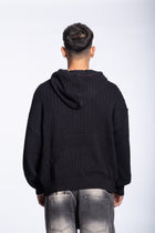 Felpa knit basic Black