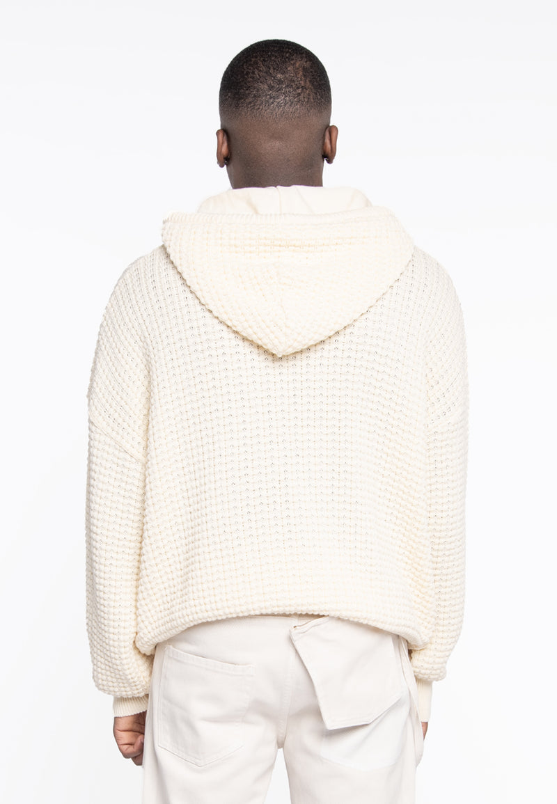 Felpa knit basic cream