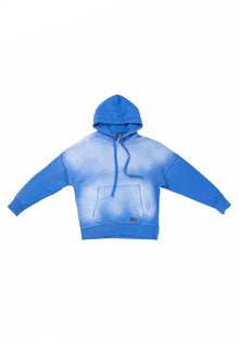 Basic electric blue oversized sweatshirt