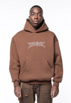 Felpa cappuccio oversize basic logo camel