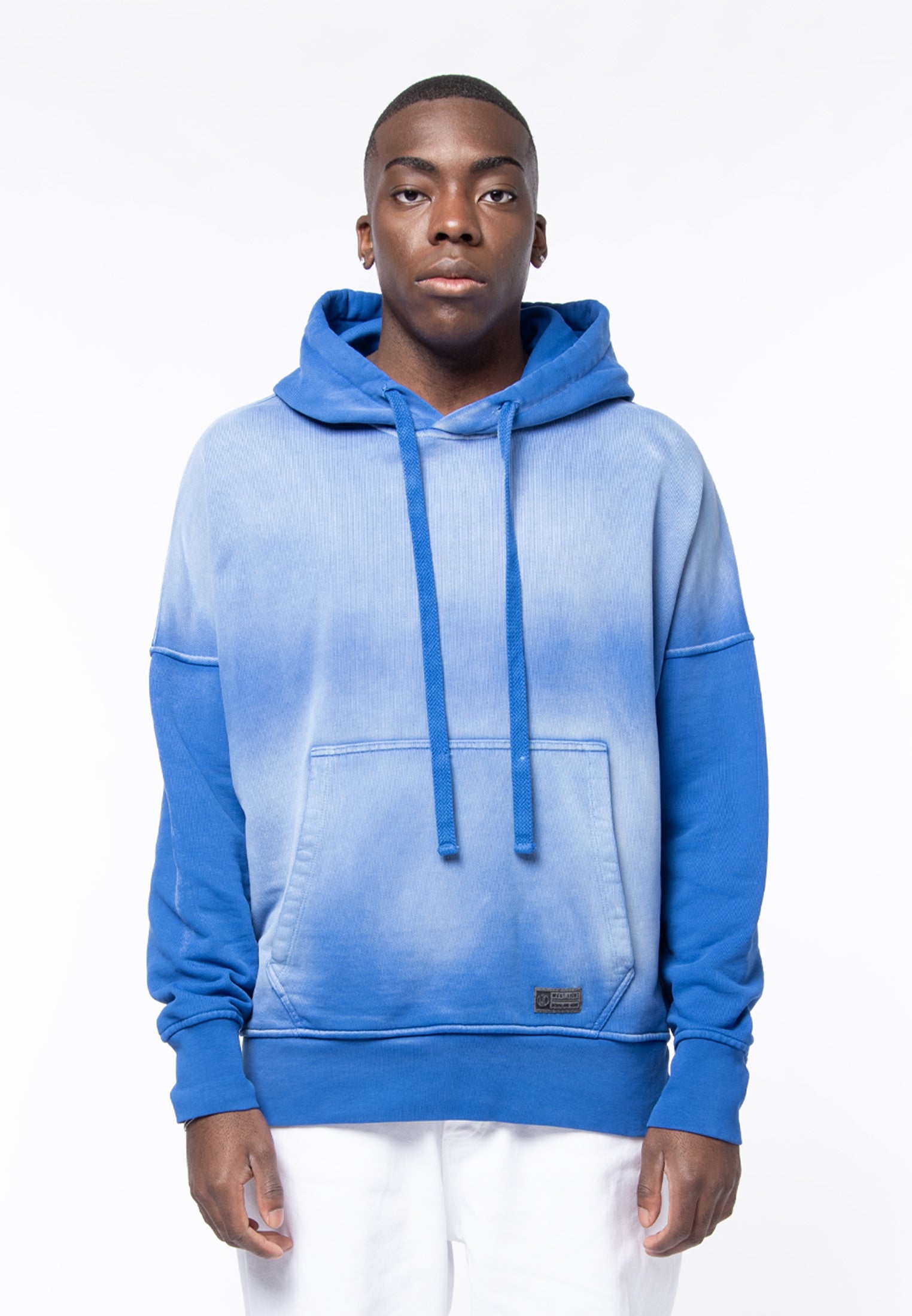 Basic electric blue oversized sweatshirt