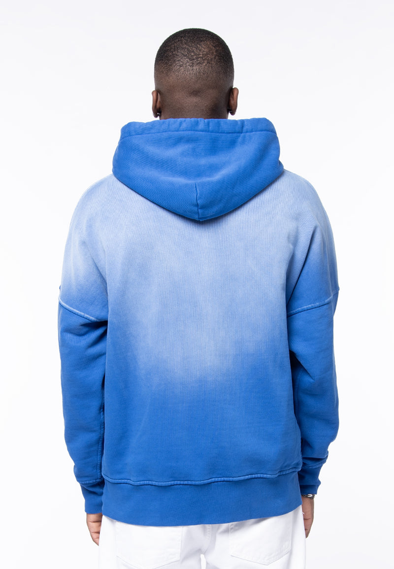 Basic electric blue oversized sweatshirt