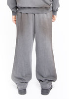 JOGGER FELPA WIDE GRAY & STRASS