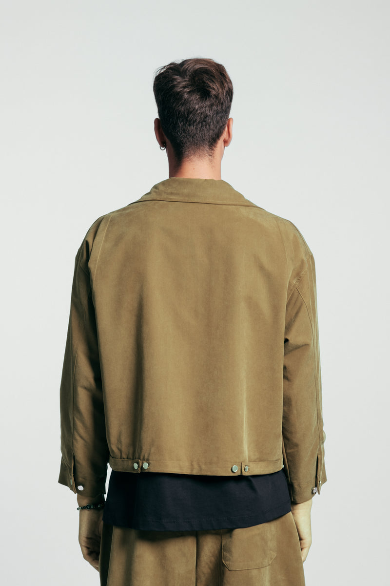 Cropped Boxy Jacket