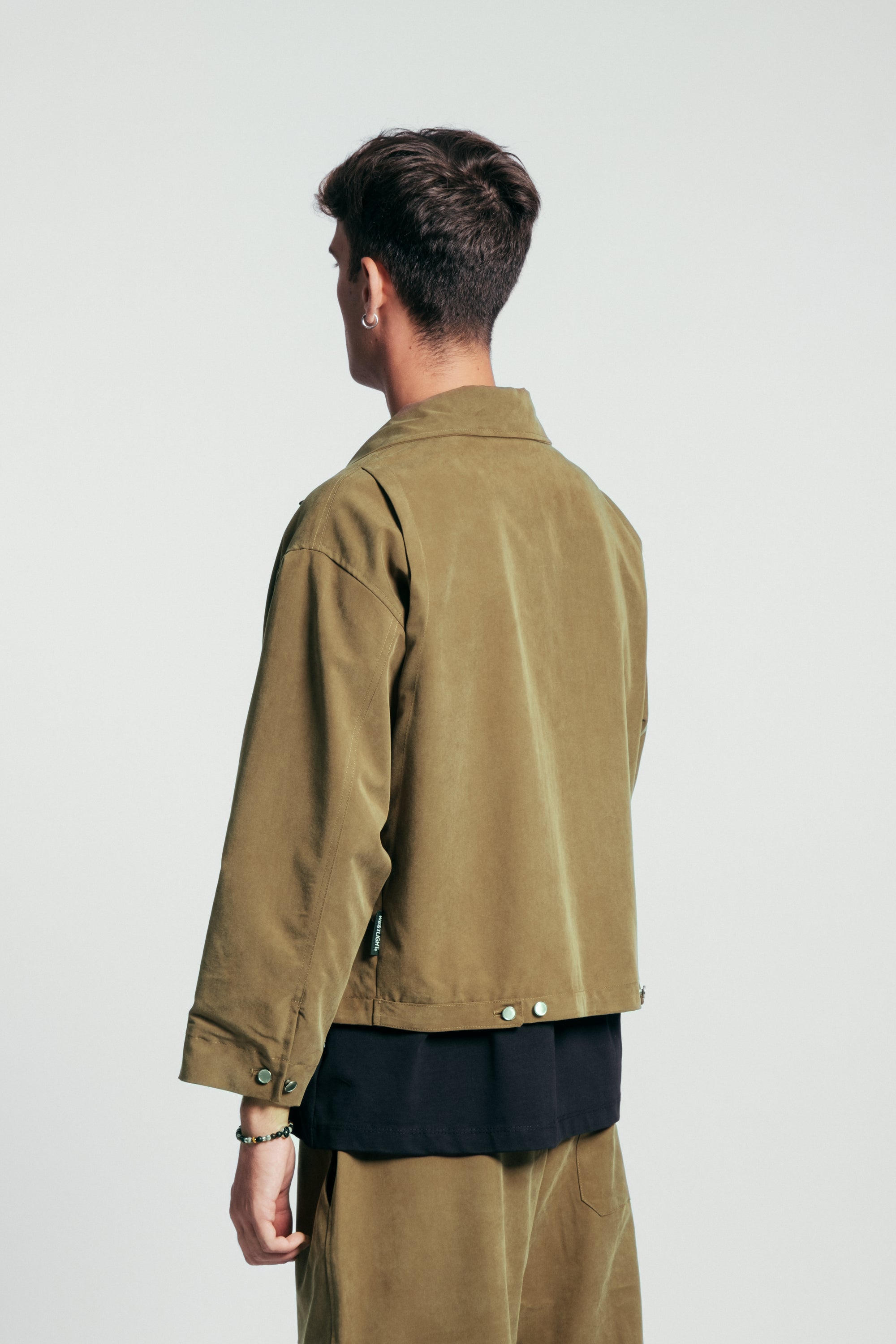 Cropped Boxy Jacket