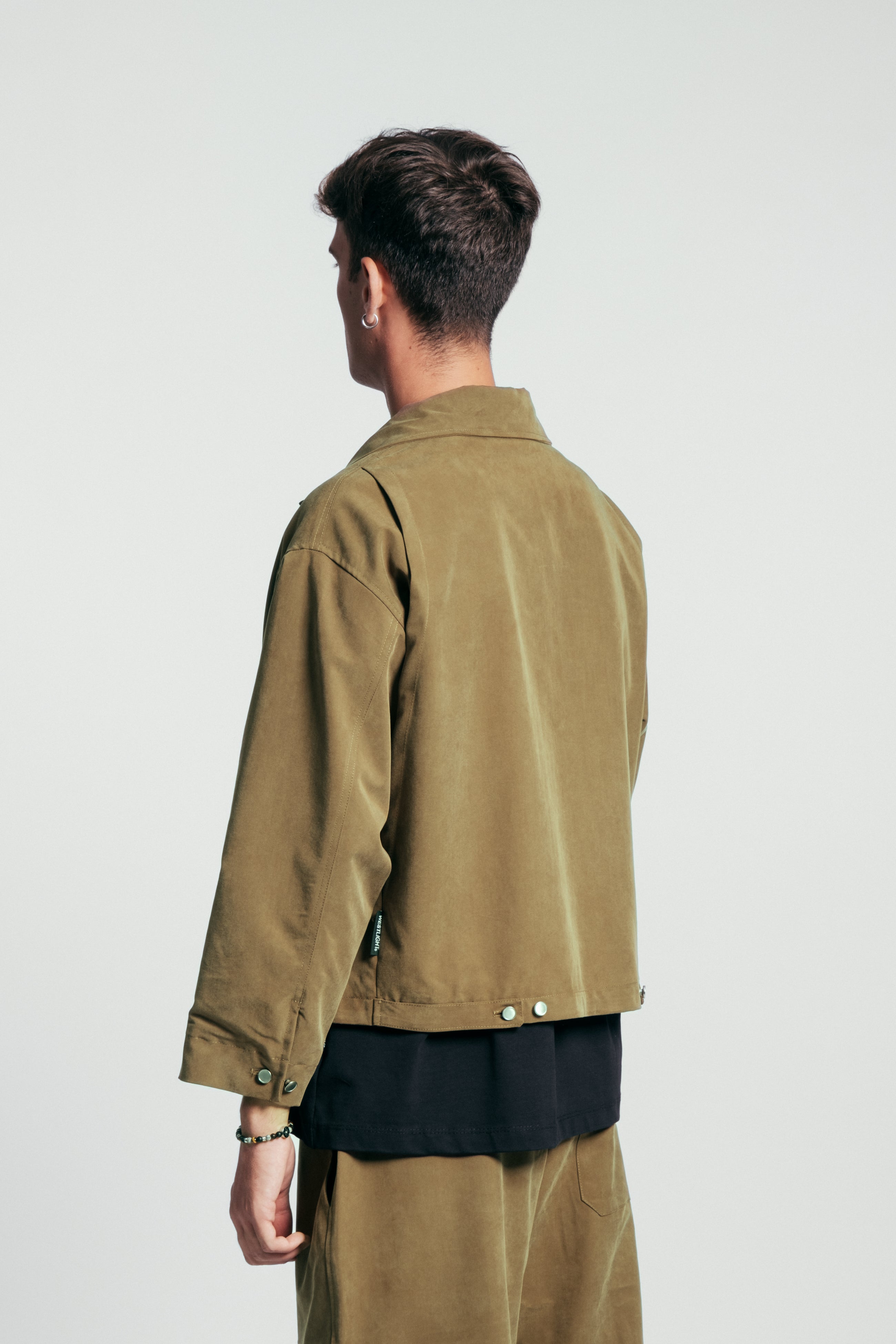 Cropped Boxy Jacket