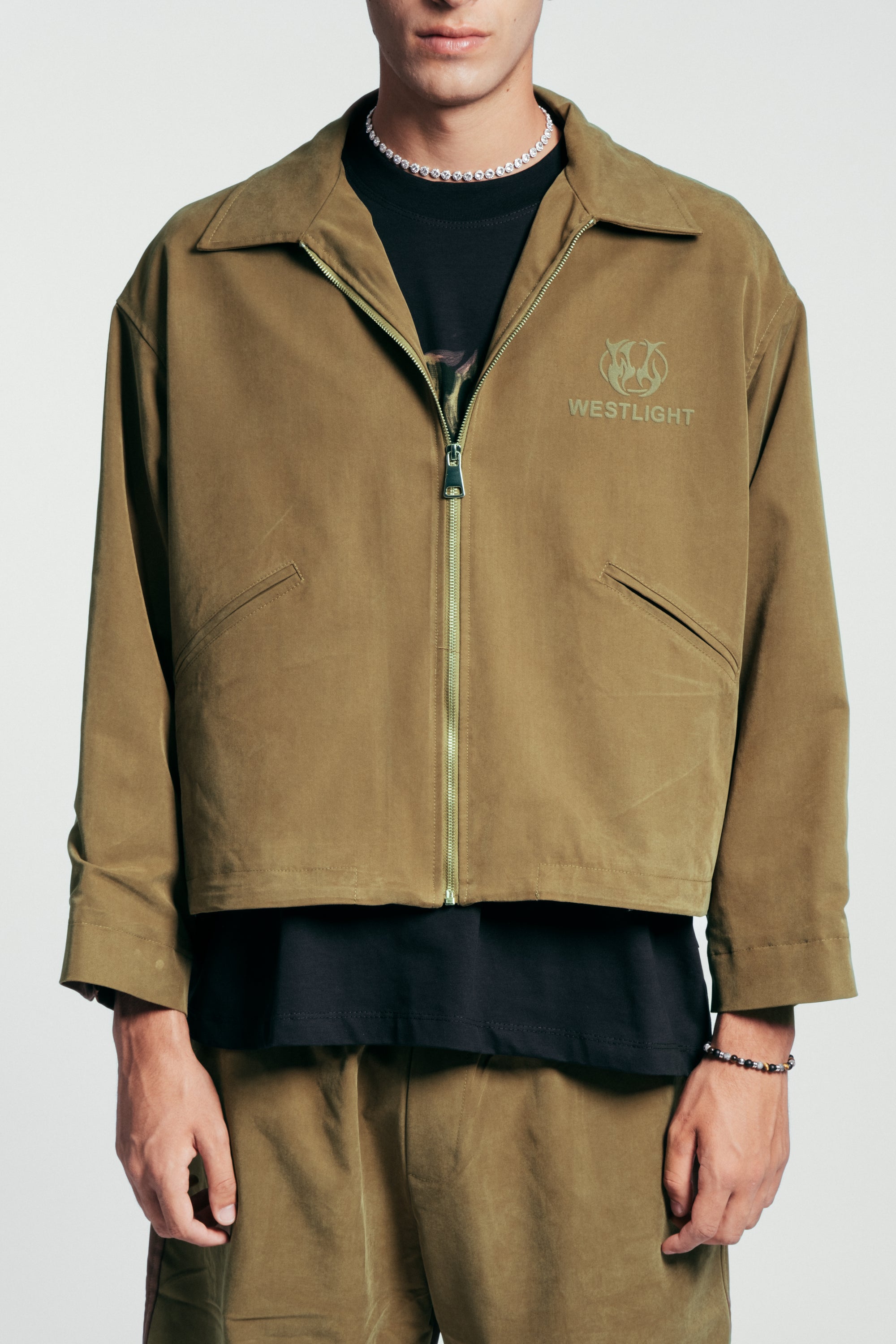 Cropped Boxy Jacket