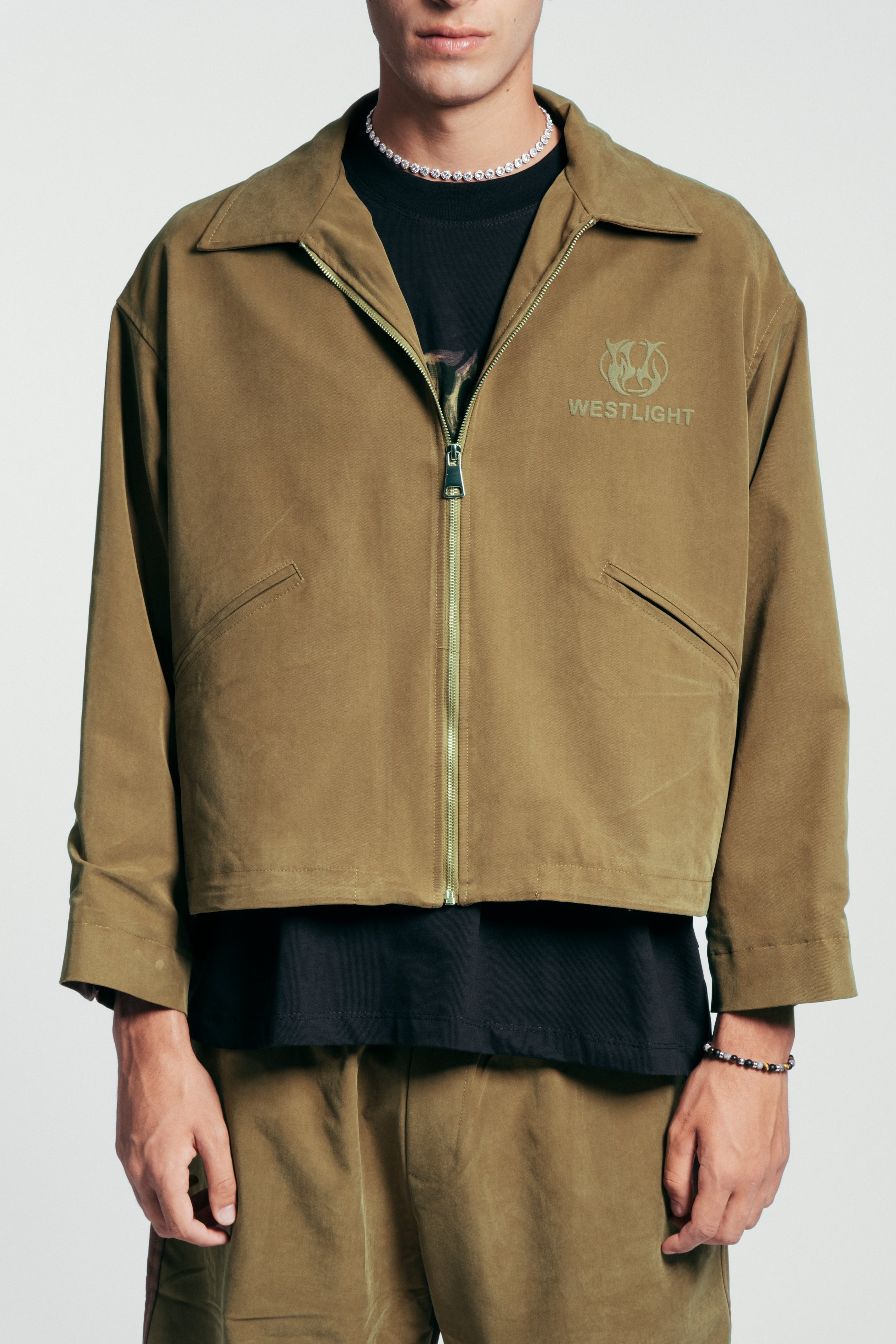 Cropped Boxy Jacket