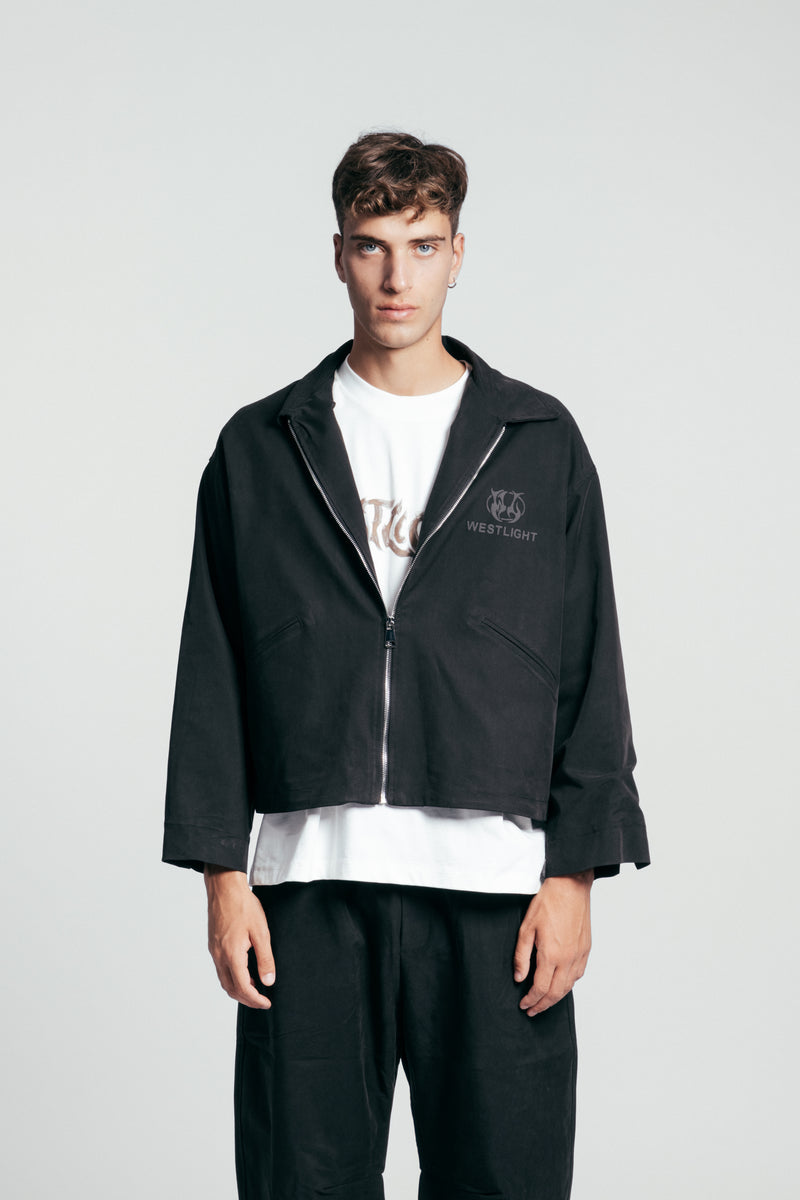 Cropped Boxy Jacket
