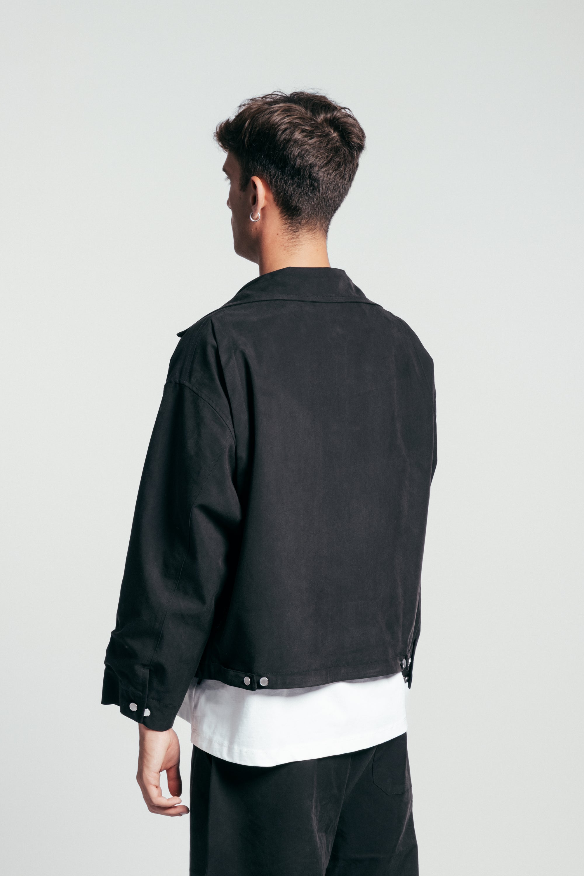 Cropped Boxy Jacket