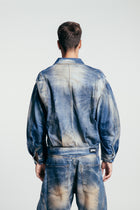 Rust Washed Denim Jacket