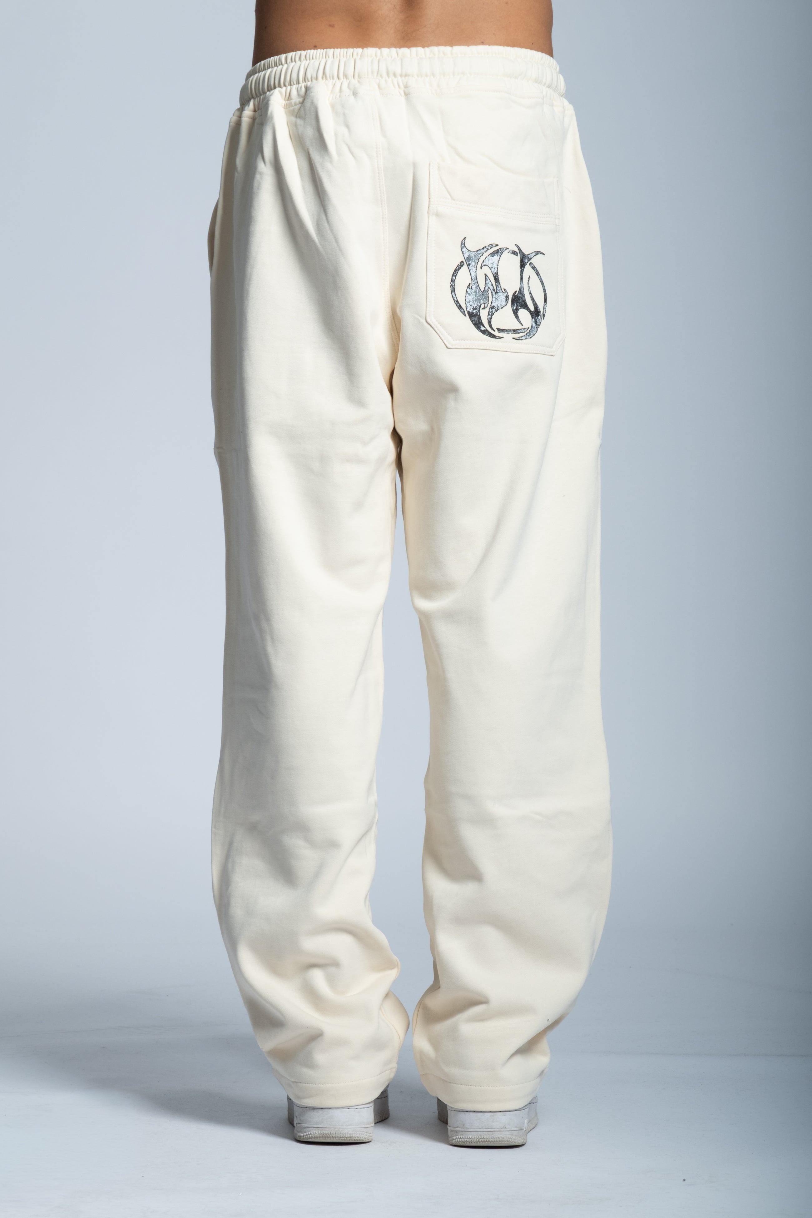 Tuta BASIC logo tasca Bianca