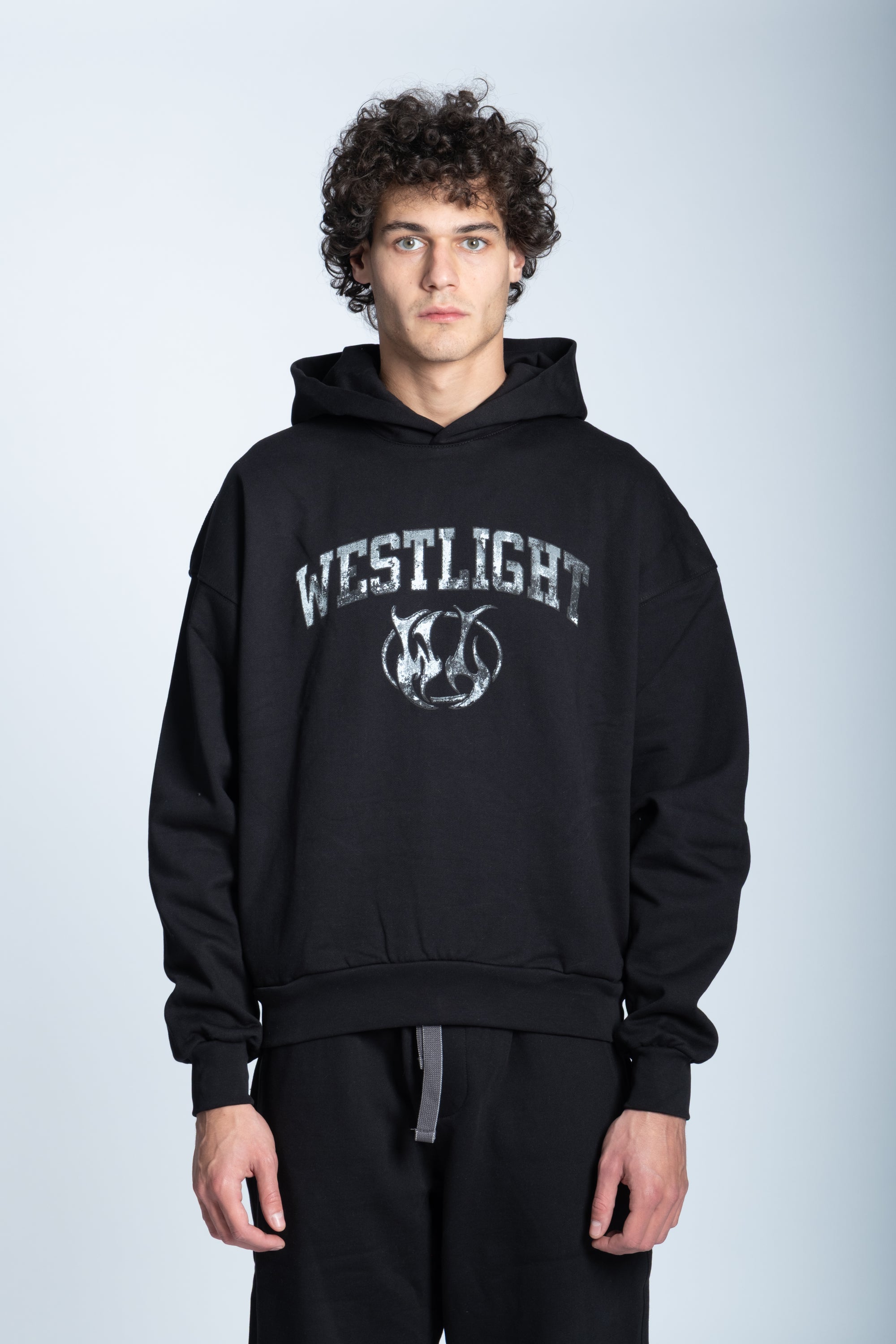 Felpa BASIC logo Nera