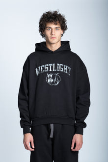 Felpa BASIC logo Nera