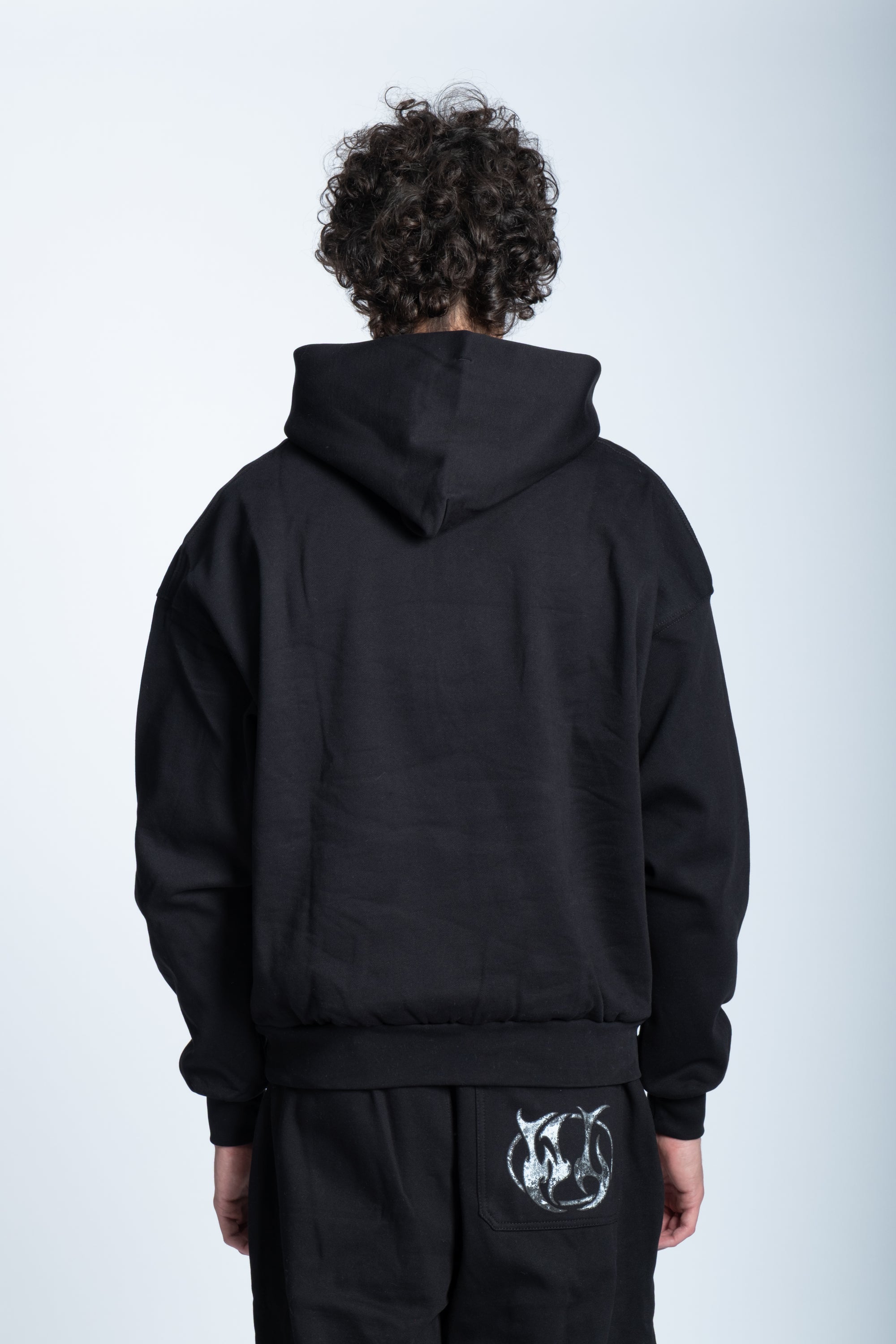 Felpa BASIC logo Nera