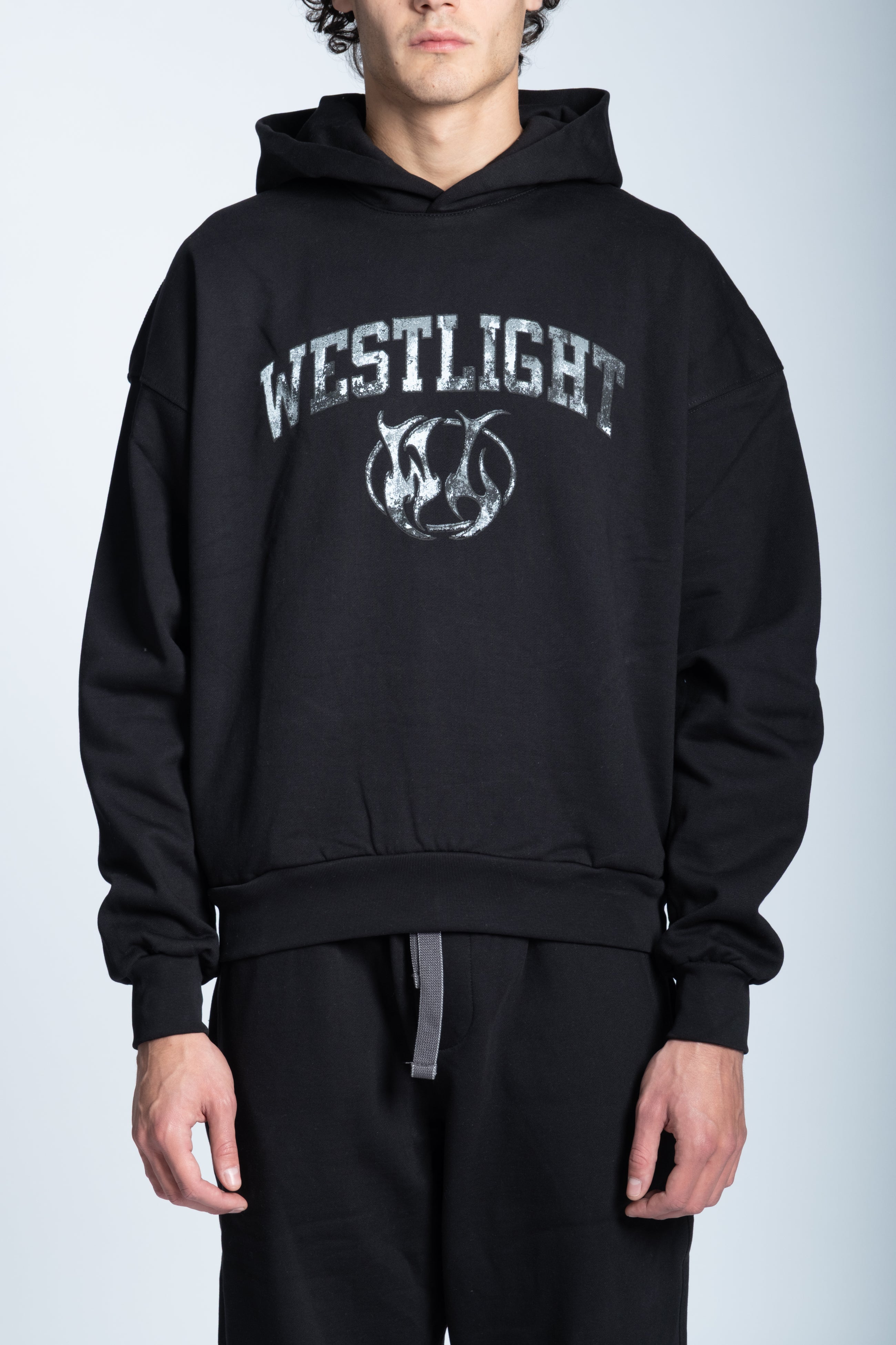 Felpa BASIC logo Nera