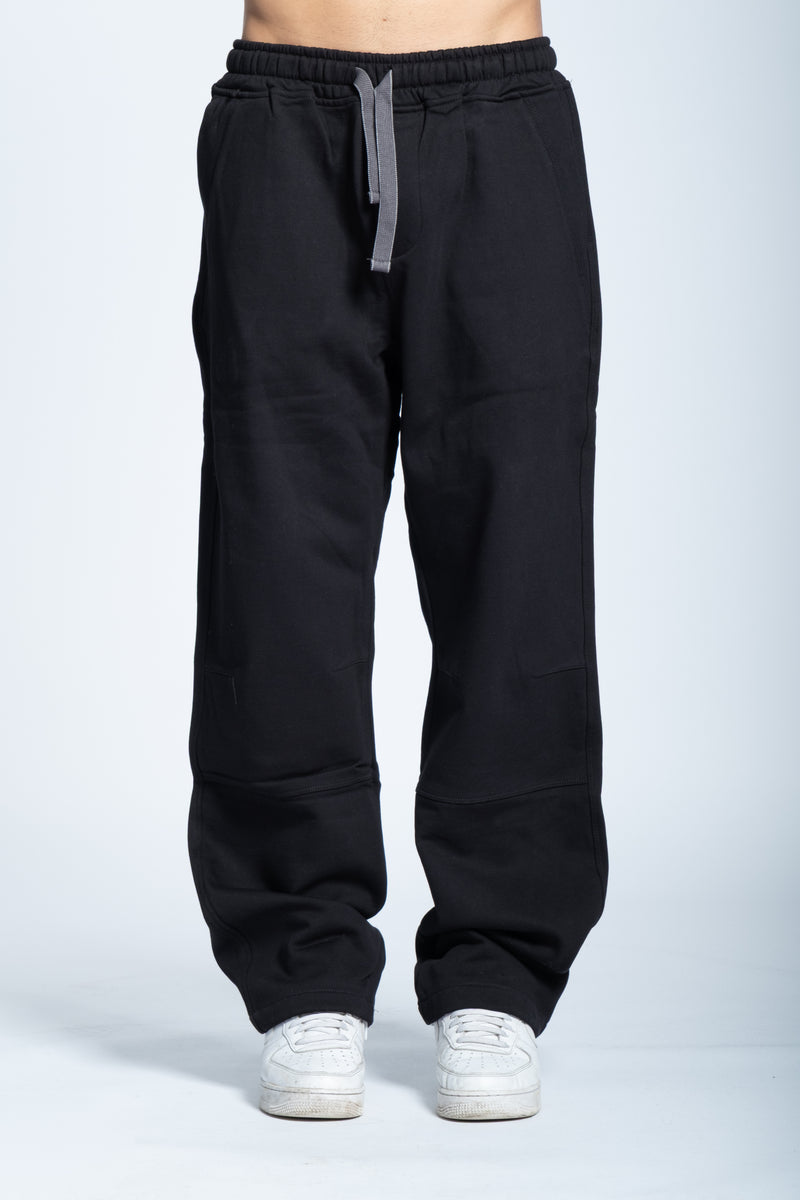 Tuta BASIC logo tasca Nera