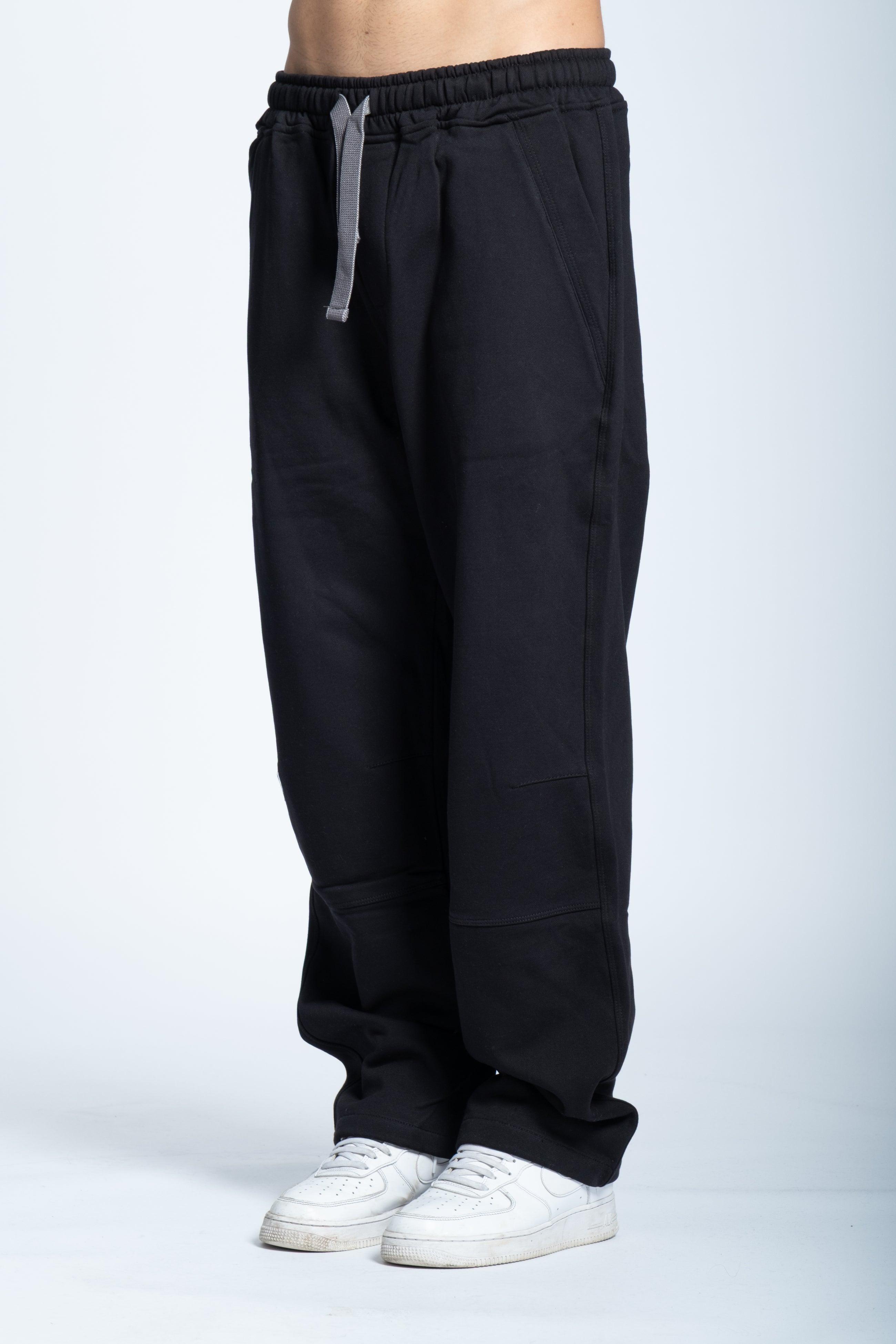 Tuta BASIC logo tasca Nera