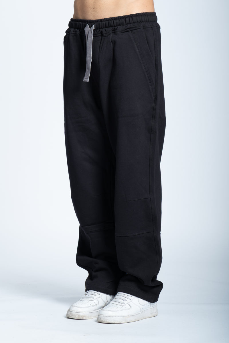 Tuta BASIC logo tasca Nera