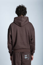 Felpa BASIC Logo Marrone