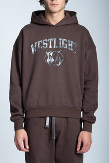 Felpa BASIC Logo Marrone